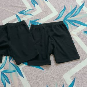 Black Shorts Combo For Girls Kids