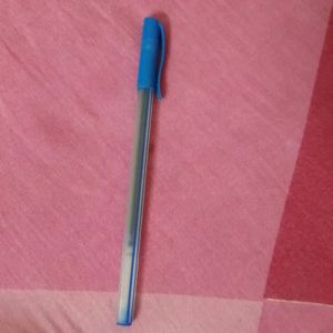 🆕Pouch New 🎆✨Blue Ball Pen Working