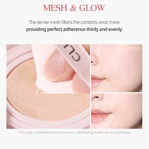 Clio Cover Mesh Glow Cushion Ginger