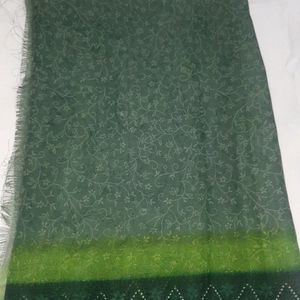 New Shaded Of Green Saree