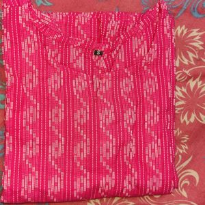 New Pink Kurta S