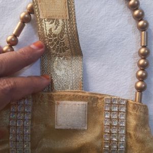 Golden Small Bag