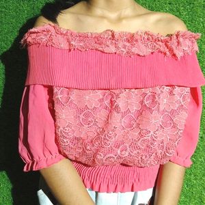 Woman Sylish Off Shoulder Top