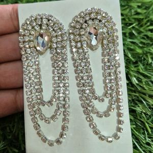 Handmade Rhinestone Earing