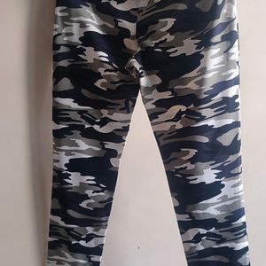 Women's Army Print Bottom