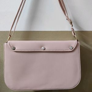 A Cute Peach Sling Bag