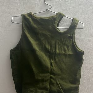 Olive Green Cami Top