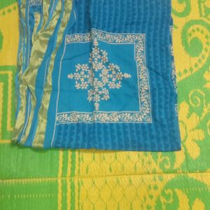 Cotton Kurta With Duppatta