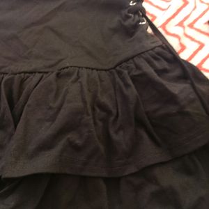 Korean Black Skirt