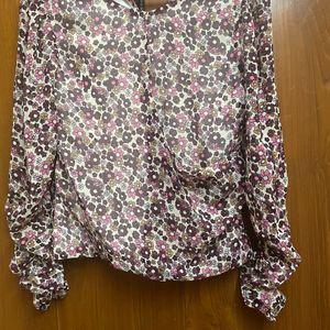 Floral Print Max Top