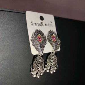 Leaf Silver Earrings🤍