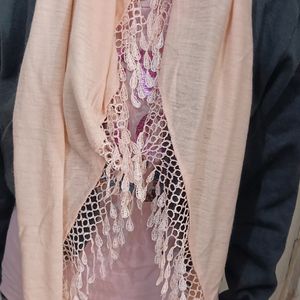 Peach Scarf