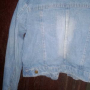 Denim Crop Jacket