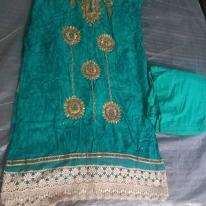 Cotton Hand Embroidery Salwar Kurti