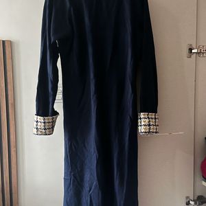 Woollen Blue Kurti