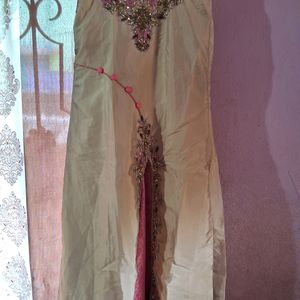 Anarkali With Attached Jacket