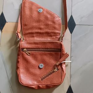 Fancy Leather Sling Bag 🥰