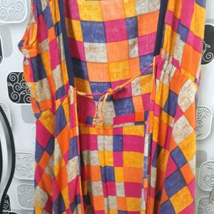 Multi Colour Frock Shrug