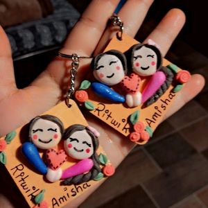 Customise Key Chain Order Made For Amisha N Ritwi