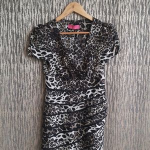 Animal Print Dress