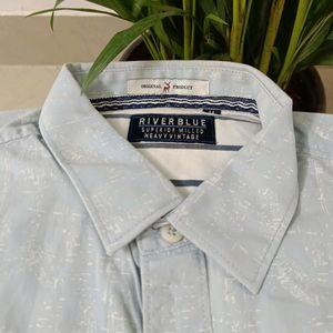 Men Cotton Semi Formal/Formal Shirt