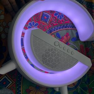 Led Wireless Charging Speaker (7 Colours Selection