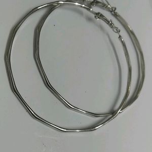 Abstract Silver Hoops (Accessorize)