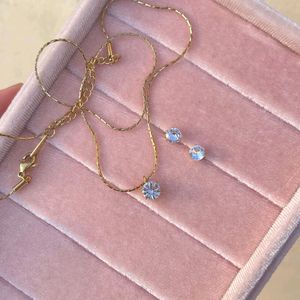 Fiona Diamond Necklace And Studs Set
