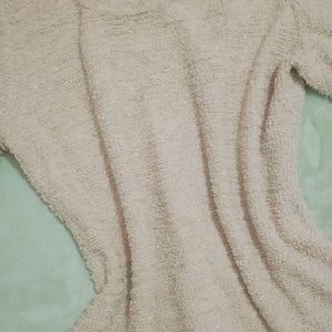 Warm Textured Sweater Top