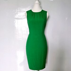 Zara Basic Green Dress