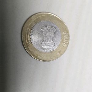 Rare 10 Rupees 2019 Off Centre Error Coin