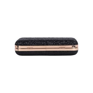 Nykaa Black Glitter Clutch