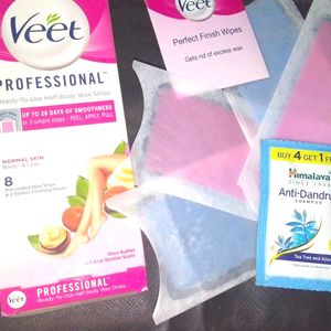 Veet Wax Strips Packed New