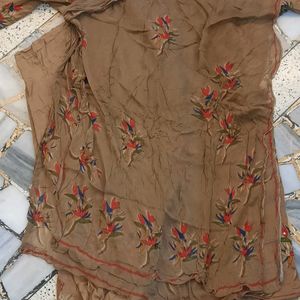 COTTON SILK KURTA SET