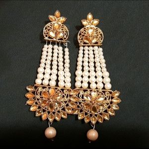 Combo Offer- Pearls Hoops & Royal Gold Pearl