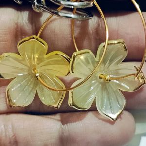 Flower Petal Hoops