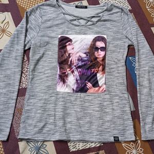 Women Full Sleeves Tshirt