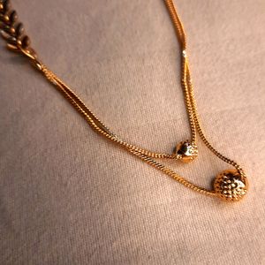 Gold Plated Necklace Chain For Girls And Women