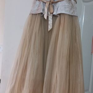 (Peppermint)Maxi Length Girls Dress