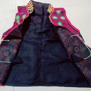 Women Embroidered Ethnic Jacket