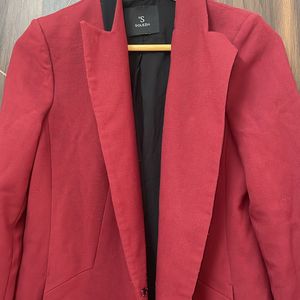 Red stylish Overcoat