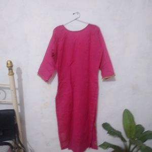 Party Wear Hot Pink Kurta