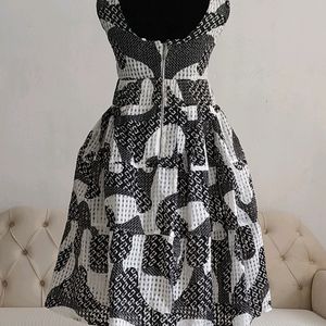 Vintage Flared Dress