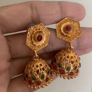 Mat Finishing Earring