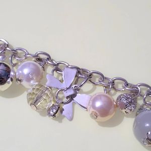 Coquette Love: Imported Charm Bracelet