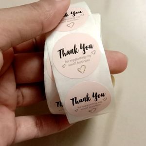 500 Thank You Stickers