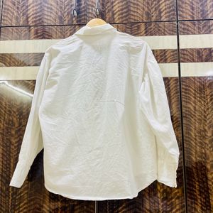 White Oversized Stylish Shirt