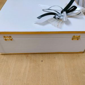 Beautiful Big White Gift Box