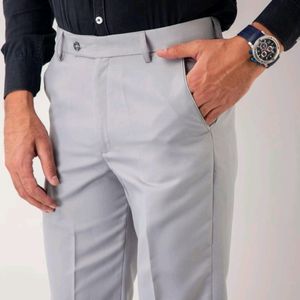 100% Premium GREY FUBAR Formal Men Pant