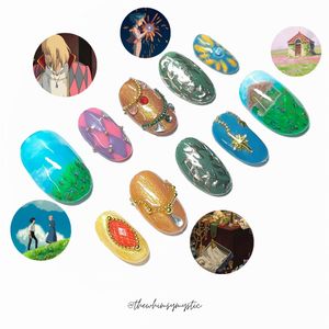 Howl's Moving Castle Nails